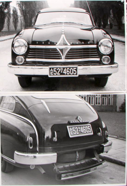 Borgward Hansa 2400 Coupe 1953 six Factoryphotos (10160)